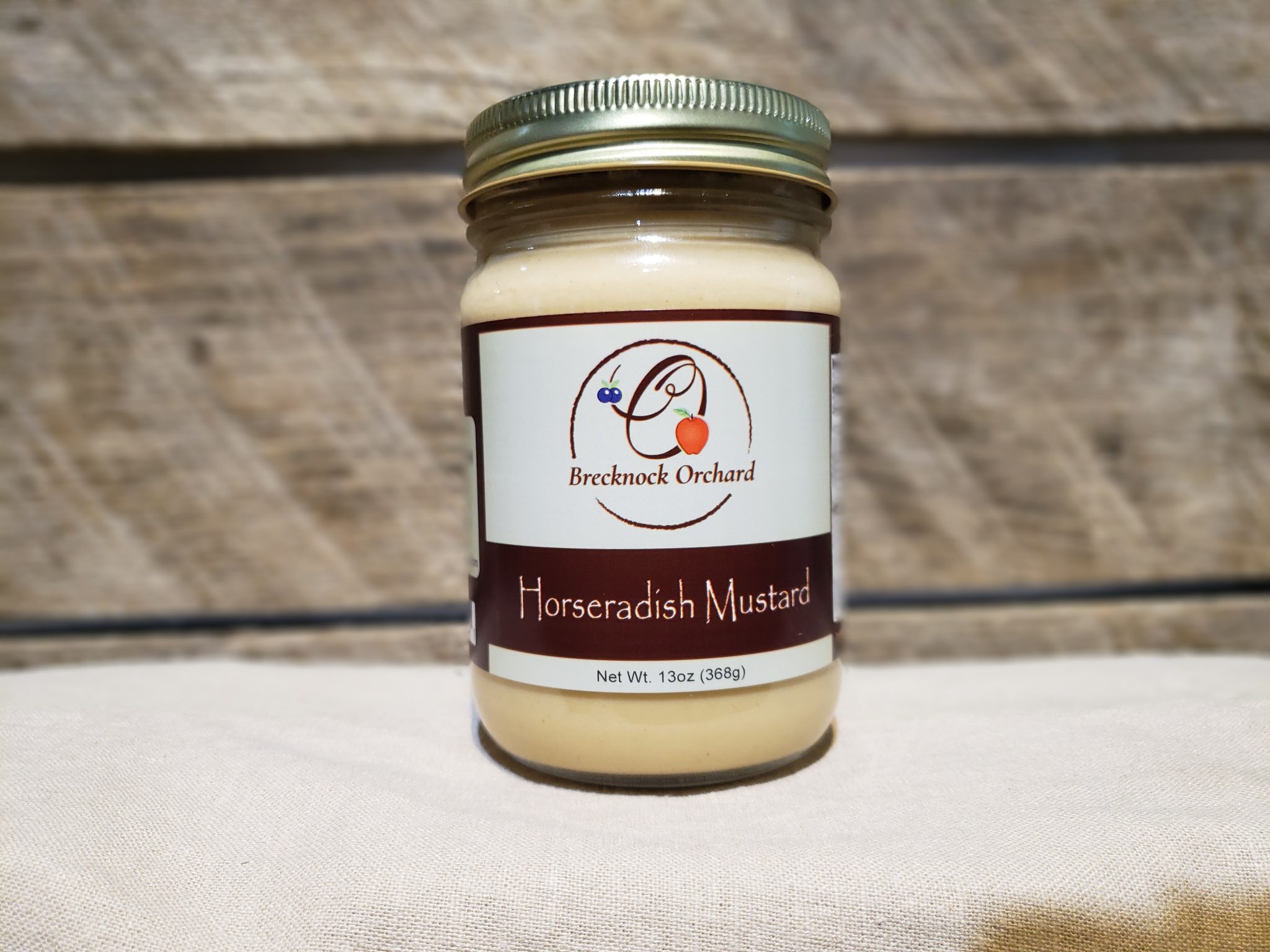 Horseradish Mustard 13 oz. Brecknock Orchard LLC