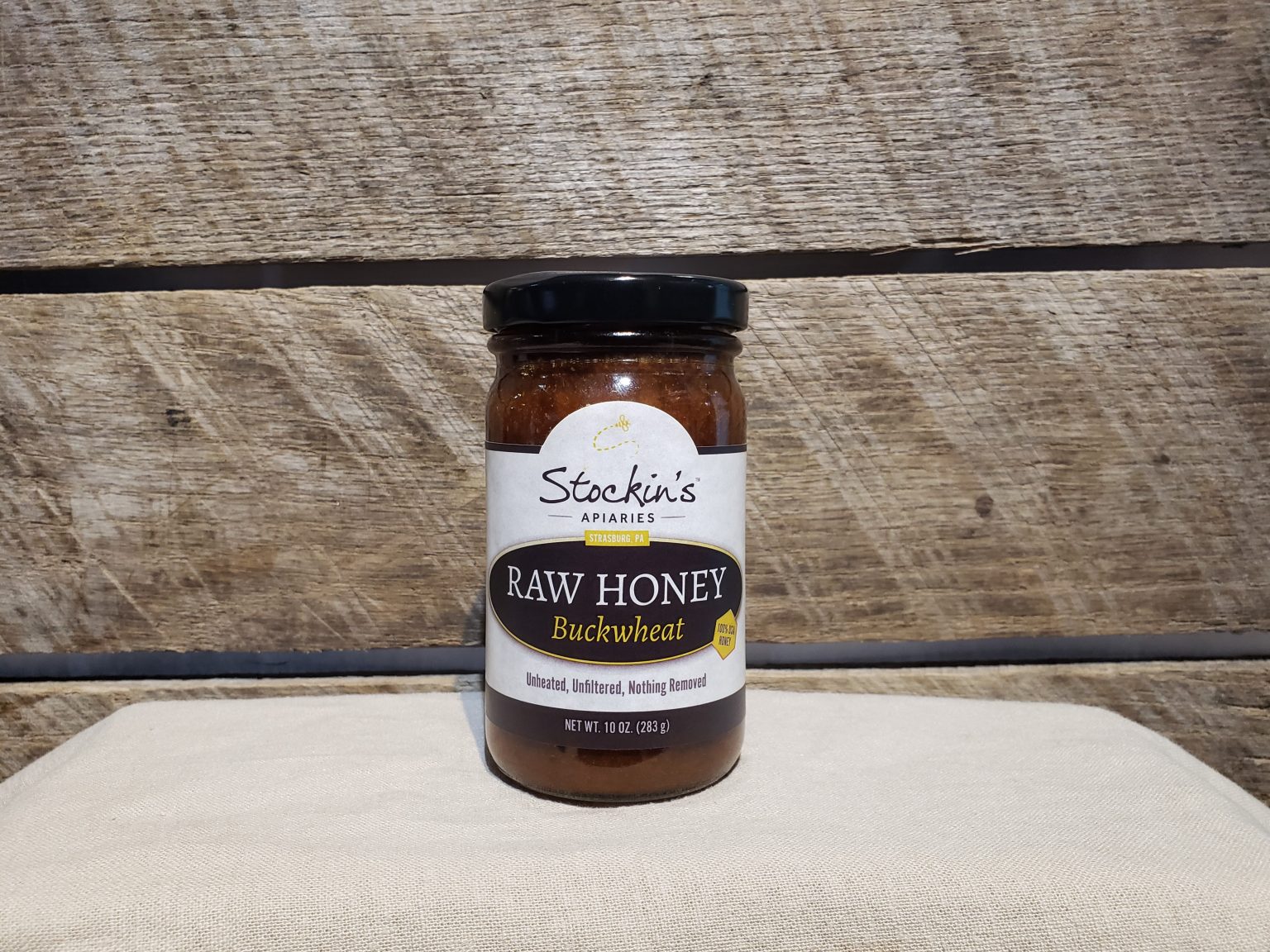 Raw Buckwheat Honey 10 oz. Brecknock Orchard LLC