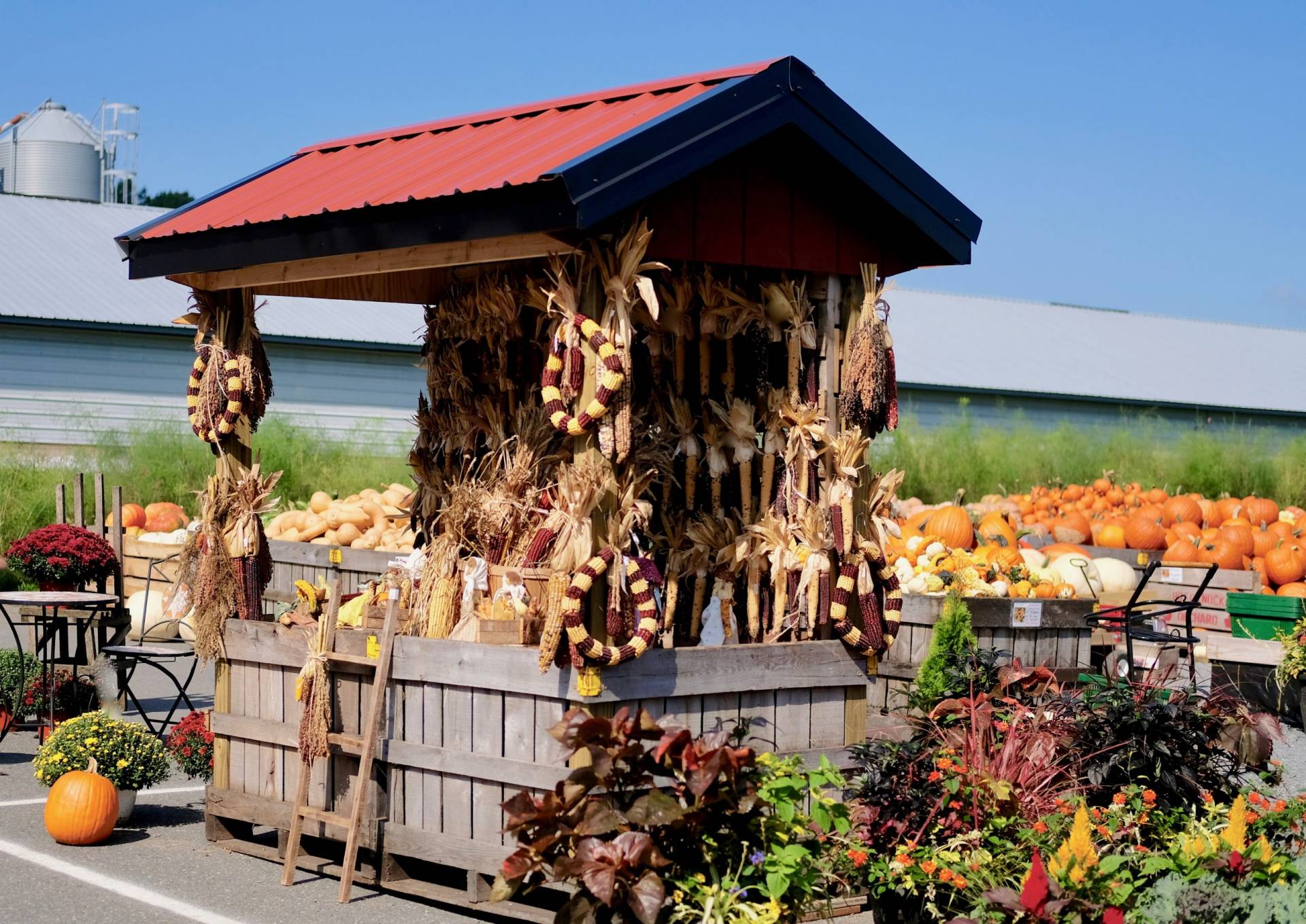 Fall Decorations Brecknock Orchard LLC, Mohnton Lancaster County PA
