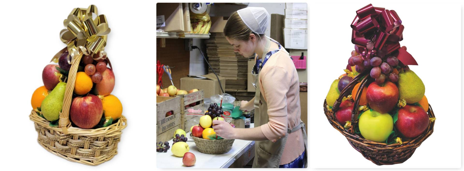 Fruit Baskets Gift Baskets Lancaster & Berks County Brecknock Orchard