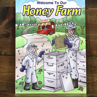 Honey Farm Coloring Book